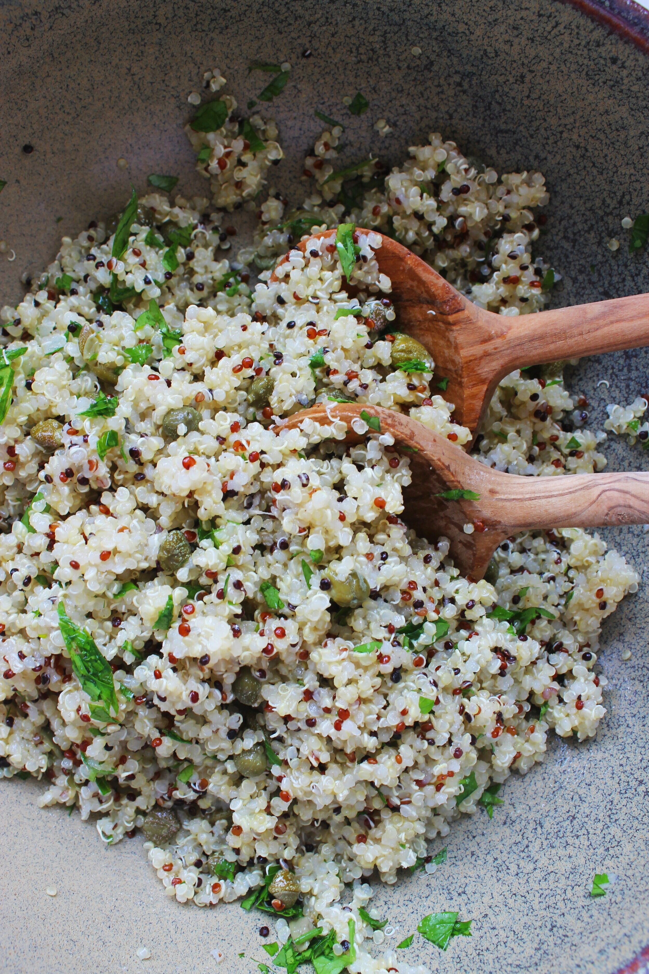 Roasted vegetable and quinoa salad | Beloved Kitchen